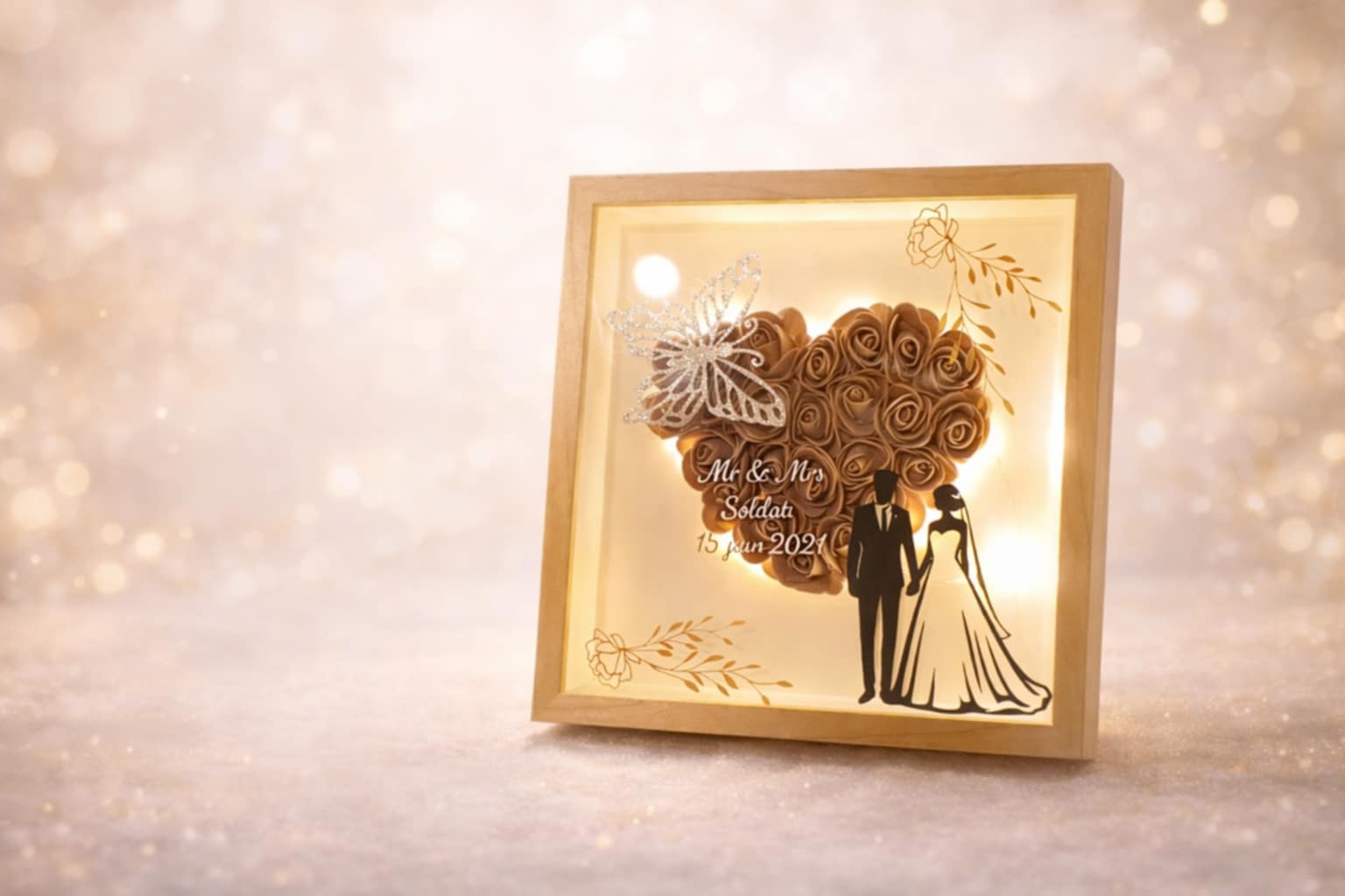 🖼️ Cadres 3D personnalisé – Souvenir unique